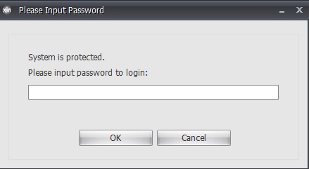 Enter Security Password